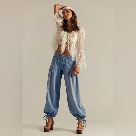 Free People We the Free Lotus Jeans - Picture 2 of 5